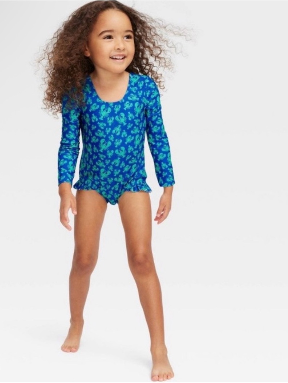Roller Rabbit | Swim | Nwt Roller Rabbit X Target Girls Lobster Long ...